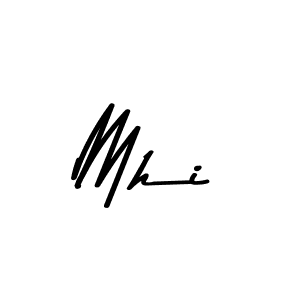 Make a beautiful signature design for name Mhi. Use this online signature maker to create a handwritten signature for free. Mhi signature style 9 images and pictures png