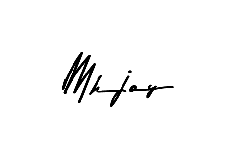 Make a beautiful signature design for name Mhjoy. Use this online signature maker to create a handwritten signature for free. Mhjoy signature style 9 images and pictures png