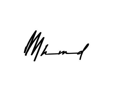 Mhmd stylish signature style. Best Handwritten Sign (Asem Kandis PERSONAL USE) for my name. Handwritten Signature Collection Ideas for my name Mhmd. Mhmd signature style 9 images and pictures png