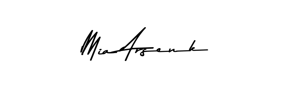 How to make Mia Arsenk signature? Asem Kandis PERSONAL USE is a professional autograph style. Create handwritten signature for Mia Arsenk name. Mia Arsenk signature style 9 images and pictures png