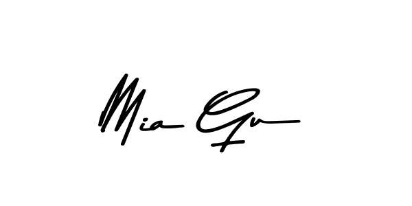 This is the best signature style for the Mia Gu name. Also you like these signature font (Asem Kandis PERSONAL USE). Mix name signature. Mia Gu signature style 9 images and pictures png