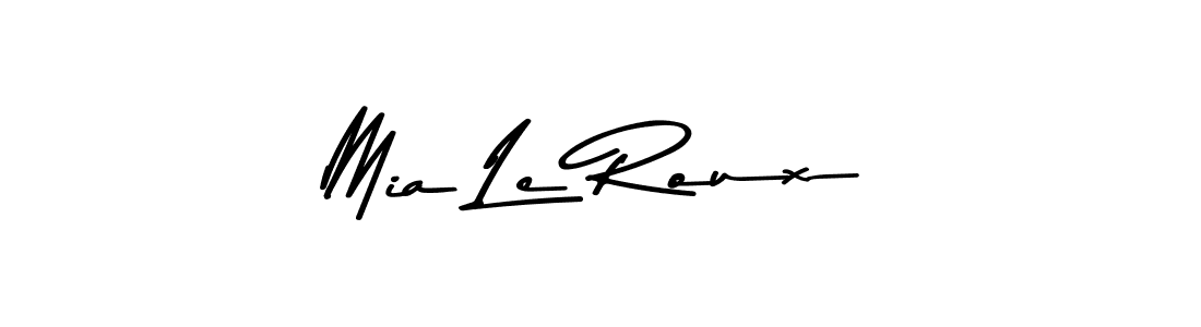 The best way (Asem Kandis PERSONAL USE) to make a short signature is to pick only two or three words in your name. The name Mia Le Roux include a total of six letters. For converting this name. Mia Le Roux signature style 9 images and pictures png