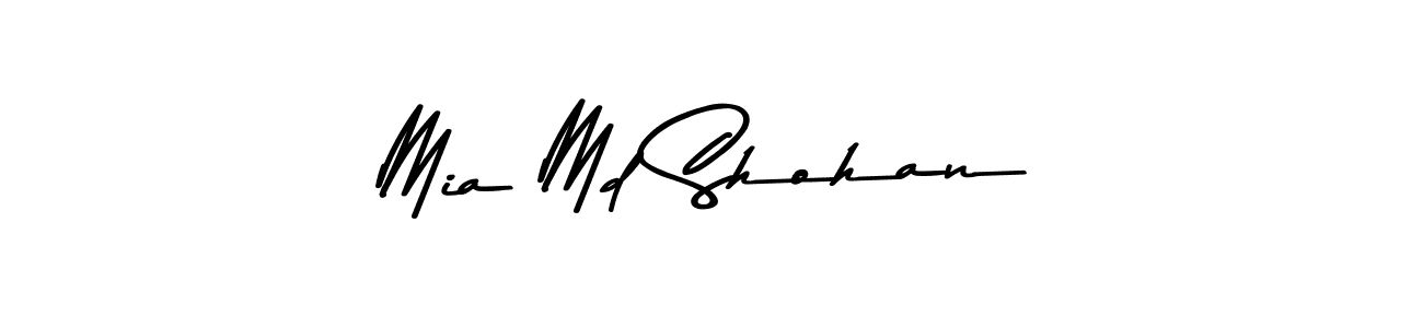 Make a beautiful signature design for name Mia Md Shohan. Use this online signature maker to create a handwritten signature for free. Mia Md Shohan signature style 9 images and pictures png