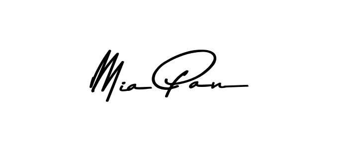 Create a beautiful signature design for name Mia Pan. With this signature (Asem Kandis PERSONAL USE) fonts, you can make a handwritten signature for free. Mia Pan signature style 9 images and pictures png