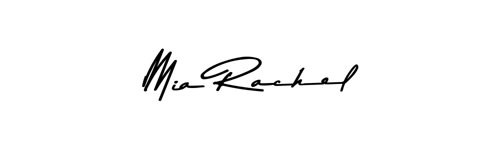 Make a beautiful signature design for name Mia Rachel. With this signature (Asem Kandis PERSONAL USE) style, you can create a handwritten signature for free. Mia Rachel signature style 9 images and pictures png