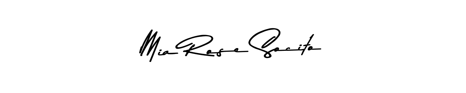 Similarly Asem Kandis PERSONAL USE is the best handwritten signature design. Signature creator online .You can use it as an online autograph creator for name Mia Rose Socito. Mia Rose Socito signature style 9 images and pictures png