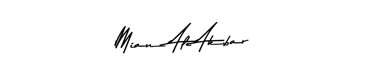 Here are the top 10 professional signature styles for the name Mian Ali Akbar. These are the best autograph styles you can use for your name. Mian Ali Akbar signature style 9 images and pictures png