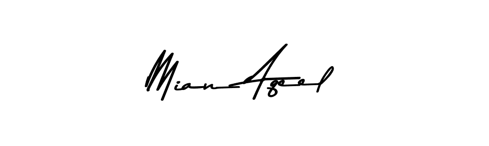 It looks lik you need a new signature style for name Mian Aqeel. Design unique handwritten (Asem Kandis PERSONAL USE) signature with our free signature maker in just a few clicks. Mian Aqeel signature style 9 images and pictures png