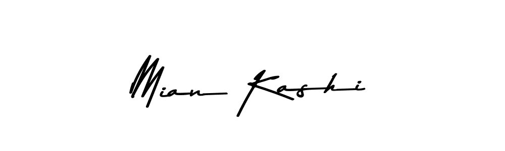 Design your own signature with our free online signature maker. With this signature software, you can create a handwritten (Asem Kandis PERSONAL USE) signature for name Mian Kashi. Mian Kashi signature style 9 images and pictures png