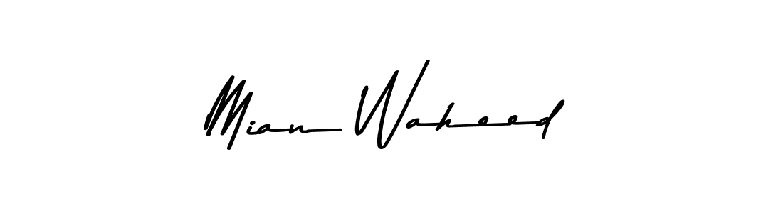 The best way (Asem Kandis PERSONAL USE) to make a short signature is to pick only two or three words in your name. The name Mian Waheed include a total of six letters. For converting this name. Mian Waheed signature style 9 images and pictures png