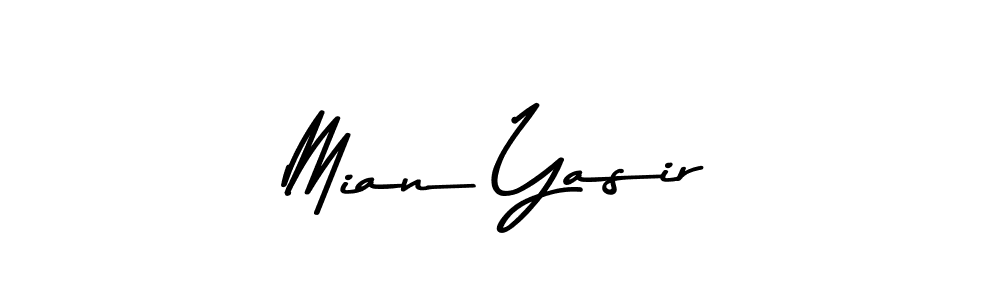 Also we have Mian Yasir name is the best signature style. Create professional handwritten signature collection using Asem Kandis PERSONAL USE autograph style. Mian Yasir signature style 9 images and pictures png