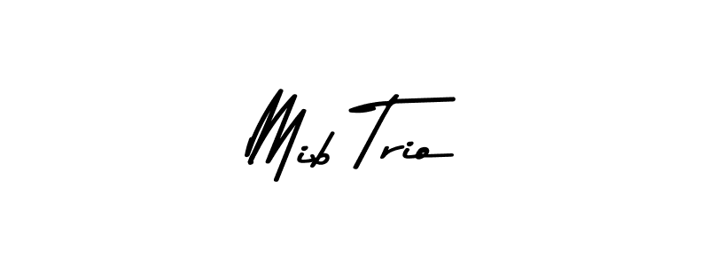 Here are the top 10 professional signature styles for the name Mib Trio. These are the best autograph styles you can use for your name. Mib Trio signature style 9 images and pictures png