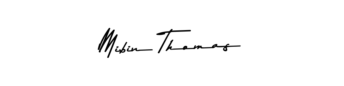 You can use this online signature creator to create a handwritten signature for the name Mibin Thomas. This is the best online autograph maker. Mibin Thomas signature style 9 images and pictures png