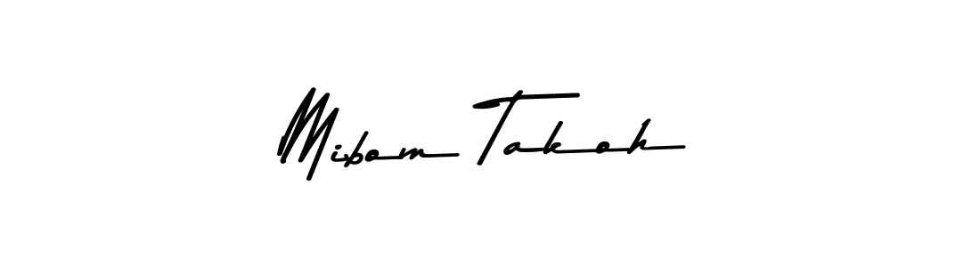 Make a beautiful signature design for name Mibom Takoh. Use this online signature maker to create a handwritten signature for free. Mibom Takoh signature style 9 images and pictures png