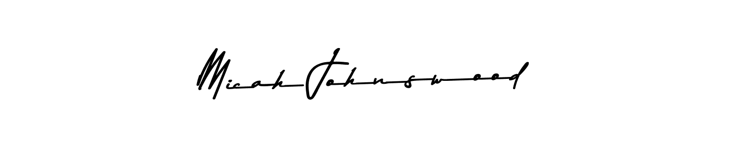 Also You can easily find your signature by using the search form. We will create Micah Johnswood name handwritten signature images for you free of cost using Asem Kandis PERSONAL USE sign style. Micah Johnswood signature style 9 images and pictures png