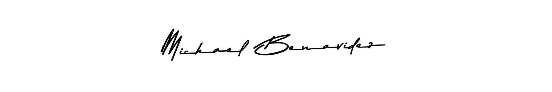 Design your own signature with our free online signature maker. With this signature software, you can create a handwritten (Asem Kandis PERSONAL USE) signature for name Michael  Benavidez. Michael  Benavidez signature style 9 images and pictures png