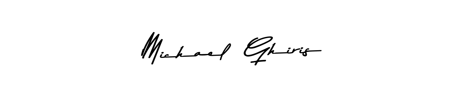 Also we have Michael  Ghiris name is the best signature style. Create professional handwritten signature collection using Asem Kandis PERSONAL USE autograph style. Michael  Ghiris signature style 9 images and pictures png