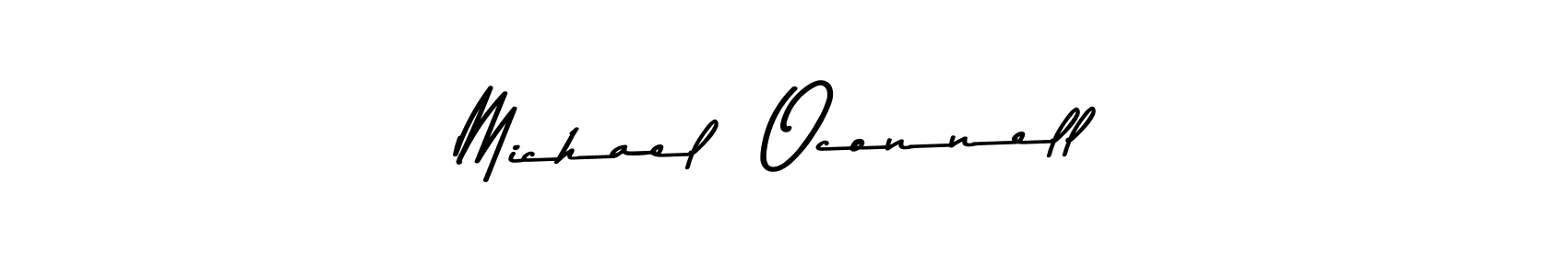 Create a beautiful signature design for name Michael  Oconnell. With this signature (Asem Kandis PERSONAL USE) fonts, you can make a handwritten signature for free. Michael  Oconnell signature style 9 images and pictures png
