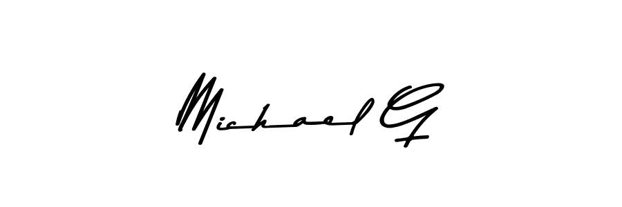 This is the best signature style for the Michael G name. Also you like these signature font (Asem Kandis PERSONAL USE). Mix name signature. Michael G signature style 9 images and pictures png