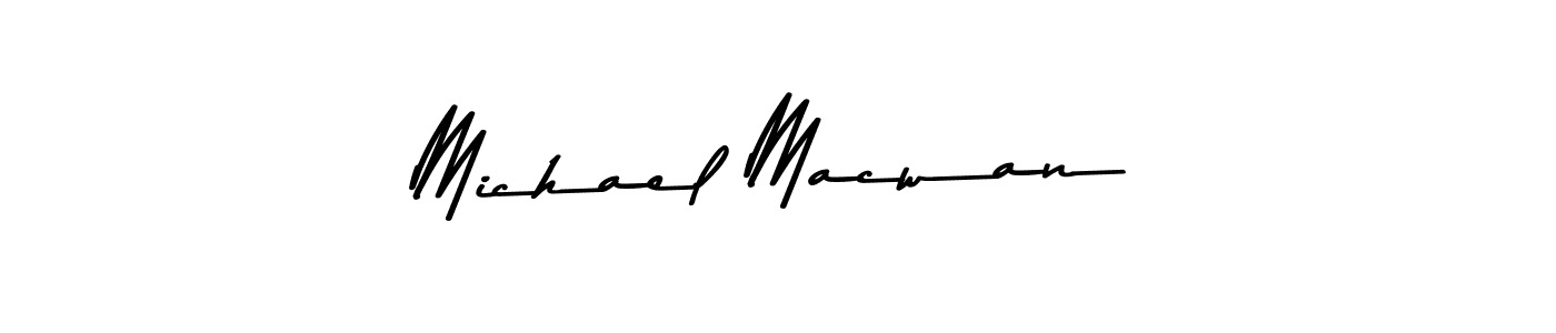 Also You can easily find your signature by using the search form. We will create Michael Macwan name handwritten signature images for you free of cost using Asem Kandis PERSONAL USE sign style. Michael Macwan signature style 9 images and pictures png