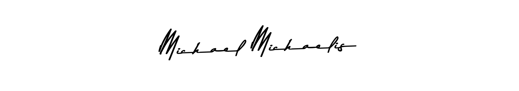 Michael Michaelis stylish signature style. Best Handwritten Sign (Asem Kandis PERSONAL USE) for my name. Handwritten Signature Collection Ideas for my name Michael Michaelis. Michael Michaelis signature style 9 images and pictures png