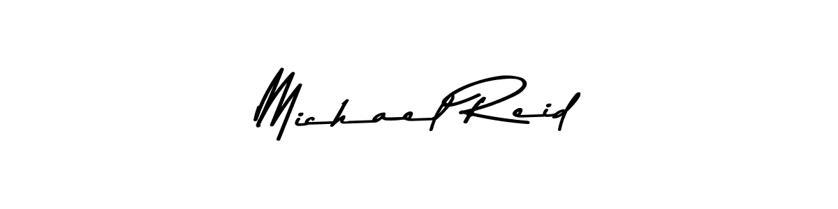 Michael Reid stylish signature style. Best Handwritten Sign (Asem Kandis PERSONAL USE) for my name. Handwritten Signature Collection Ideas for my name Michael Reid. Michael Reid signature style 9 images and pictures png