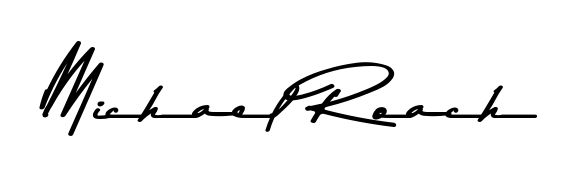 The Asem Kandis PERSONAL USE handwriting style adds charm and authenticity to name Michael Roach. A wonderful choice for personal thank-you notes. Michael Roach signature style 9 images and pictures png