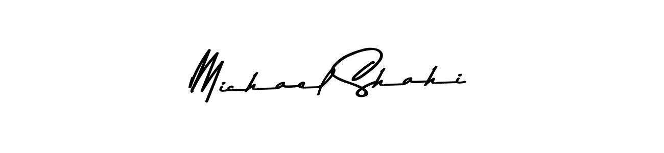 Use a signature maker to create a handwritten signature online. With this signature software, you can design (Asem Kandis PERSONAL USE) your own signature for name Michael Shahi. Michael Shahi signature style 9 images and pictures png