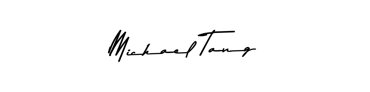 The best way (Asem Kandis PERSONAL USE) to make a short signature is to pick only two or three words in your name. The name Michael Tang include a total of six letters. For converting this name. Michael Tang signature style 9 images and pictures png