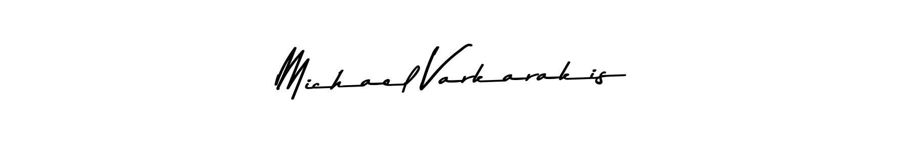 Design your own signature with our free online signature maker. With this signature software, you can create a handwritten (Asem Kandis PERSONAL USE) signature for name Michael Varkarakis. Michael Varkarakis signature style 9 images and pictures png