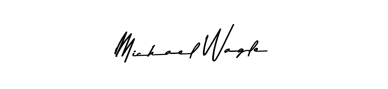 Design your own signature with our free online signature maker. With this signature software, you can create a handwritten (Asem Kandis PERSONAL USE) signature for name Michael Wagle. Michael Wagle signature style 9 images and pictures png
