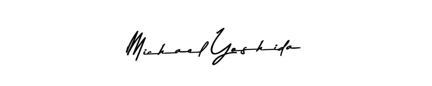 The best way (Asem Kandis PERSONAL USE) to make a short signature is to pick only two or three words in your name. The name Michael Yoshida include a total of six letters. For converting this name. Michael Yoshida signature style 9 images and pictures png