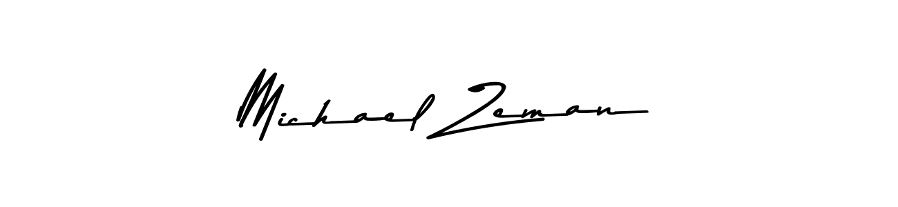 Design your own signature with our free online signature maker. With this signature software, you can create a handwritten (Asem Kandis PERSONAL USE) signature for name Michael Zeman. Michael Zeman signature style 9 images and pictures png