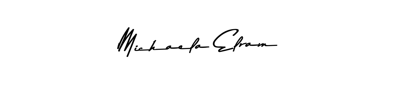 How to Draw Michaela Elram signature style? Asem Kandis PERSONAL USE is a latest design signature styles for name Michaela Elram. Michaela Elram signature style 9 images and pictures png