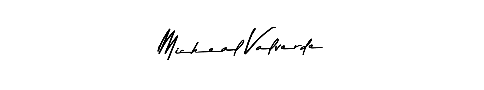 This is the best signature style for the Micheal Valverde name. Also you like these signature font (Asem Kandis PERSONAL USE). Mix name signature. Micheal Valverde signature style 9 images and pictures png