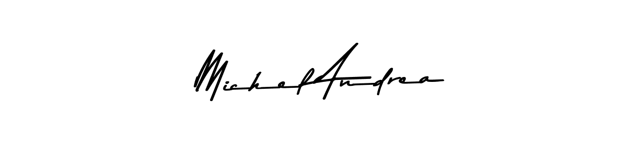 How to make Michel Andrea signature? Asem Kandis PERSONAL USE is a professional autograph style. Create handwritten signature for Michel Andrea name. Michel Andrea signature style 9 images and pictures png