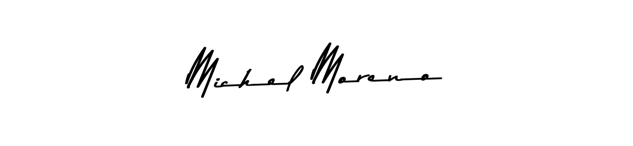 Asem Kandis PERSONAL USE is a professional signature style that is perfect for those who want to add a touch of class to their signature. It is also a great choice for those who want to make their signature more unique. Get Michel Moreno name to fancy signature for free. Michel Moreno signature style 9 images and pictures png
