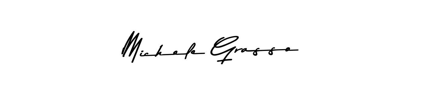 Make a short Michele Grasso signature style. Manage your documents anywhere anytime using Asem Kandis PERSONAL USE. Create and add eSignatures, submit forms, share and send files easily. Michele Grasso signature style 9 images and pictures png