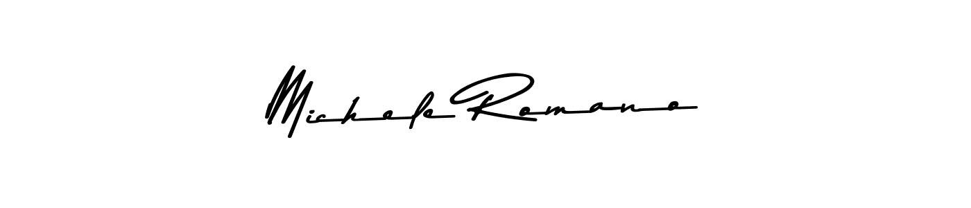 Also You can easily find your signature by using the search form. We will create Michele Romano name handwritten signature images for you free of cost using Asem Kandis PERSONAL USE sign style. Michele Romano signature style 9 images and pictures png