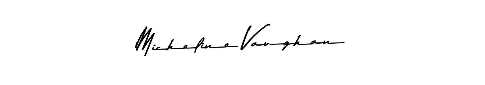 Here are the top 10 professional signature styles for the name Micheline Vaughan. These are the best autograph styles you can use for your name. Micheline Vaughan signature style 9 images and pictures png
