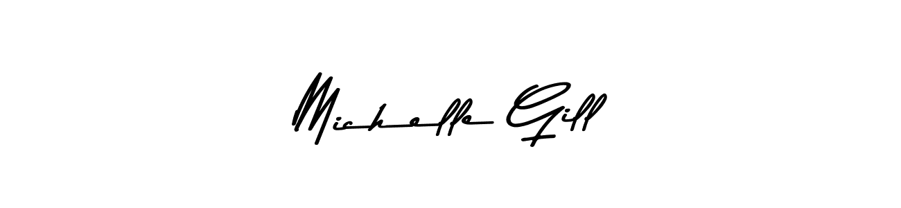 You should practise on your own different ways (Asem Kandis PERSONAL USE) to write your name (Michelle Gill) in signature. don't let someone else do it for you. Michelle Gill signature style 9 images and pictures png