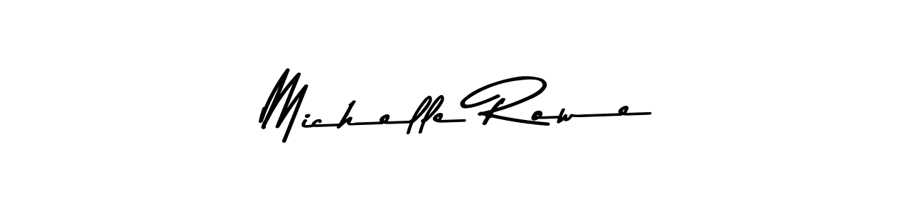How to make Michelle Rowe signature? Asem Kandis PERSONAL USE is a professional autograph style. Create handwritten signature for Michelle Rowe name. Michelle Rowe signature style 9 images and pictures png