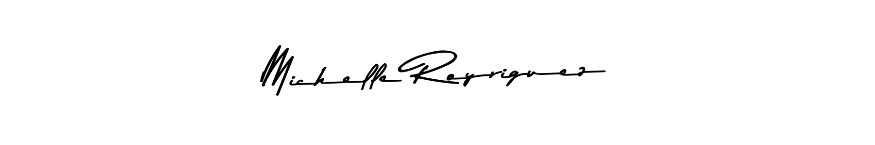 Michelle Royriguez stylish signature style. Best Handwritten Sign (Asem Kandis PERSONAL USE) for my name. Handwritten Signature Collection Ideas for my name Michelle Royriguez. Michelle Royriguez signature style 9 images and pictures png