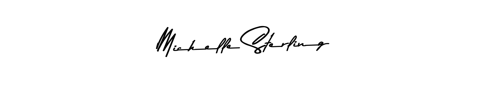 Similarly Asem Kandis PERSONAL USE is the best handwritten signature design. Signature creator online .You can use it as an online autograph creator for name Michelle Sterling. Michelle Sterling signature style 9 images and pictures png