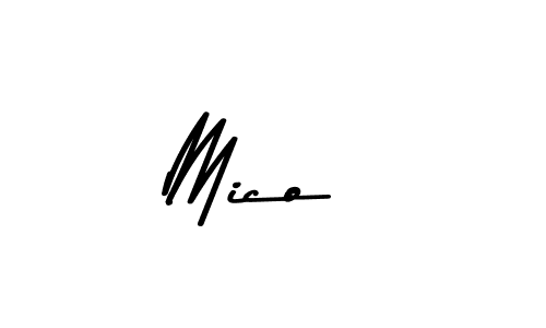 This is the best signature style for the Mico  name. Also you like these signature font (Asem Kandis PERSONAL USE). Mix name signature. Mico  signature style 9 images and pictures png