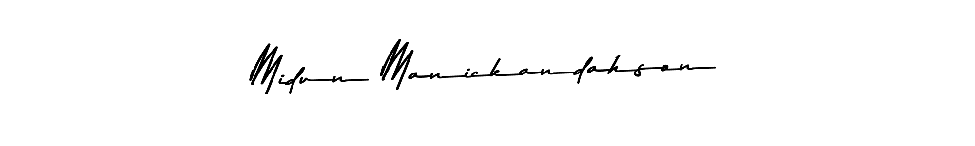 Also we have Midun Manickandahson name is the best signature style. Create professional handwritten signature collection using Asem Kandis PERSONAL USE autograph style. Midun Manickandahson signature style 9 images and pictures png