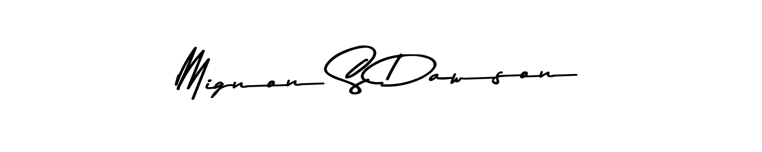 Once you've used our free online signature maker to create your best signature Asem Kandis PERSONAL USE style, it's time to enjoy all of the benefits that Mignon S Dawson name signing documents. Mignon S Dawson signature style 9 images and pictures png