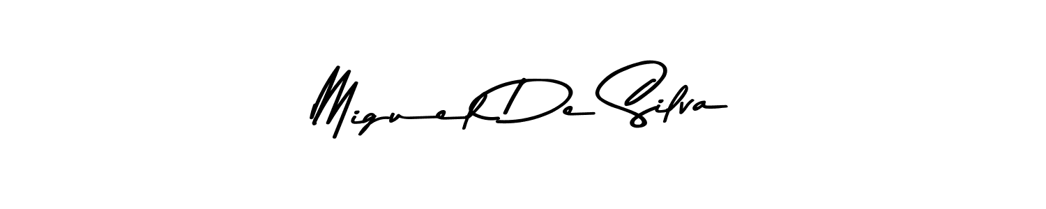 It looks lik you need a new signature style for name Miguel De Silva. Design unique handwritten (Asem Kandis PERSONAL USE) signature with our free signature maker in just a few clicks. Miguel De Silva signature style 9 images and pictures png