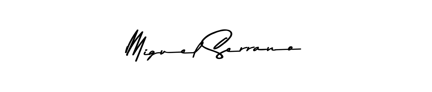 Make a short Miguel Serrano signature style. Manage your documents anywhere anytime using Asem Kandis PERSONAL USE. Create and add eSignatures, submit forms, share and send files easily. Miguel Serrano signature style 9 images and pictures png