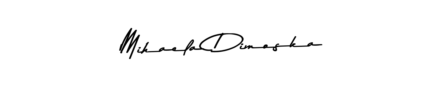 Make a short Mihaela Dimoska signature style. Manage your documents anywhere anytime using Asem Kandis PERSONAL USE. Create and add eSignatures, submit forms, share and send files easily. Mihaela Dimoska signature style 9 images and pictures png